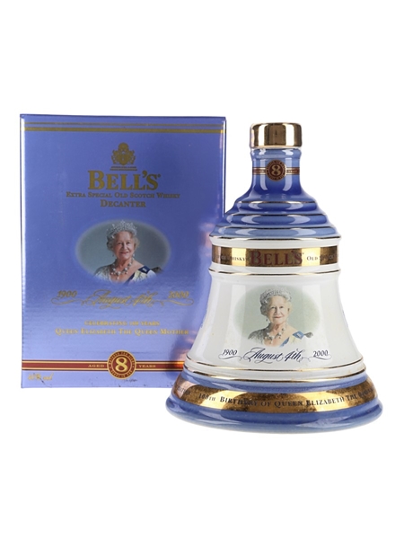 Bell's Ceramic Decanter The Queen Mother's 100th Birthday 70cl / 40%