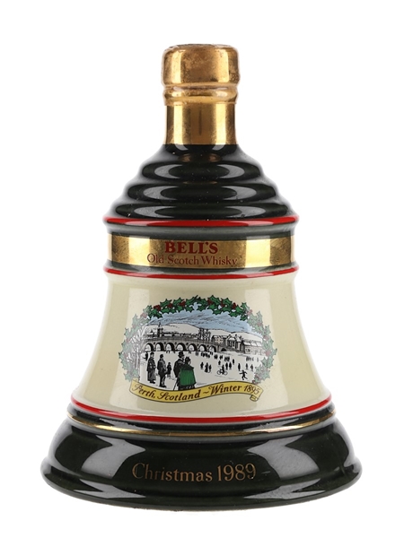 Bell's Christmas 1989 Ceramic Decanter Perth Winter 1895 75cl / 43%