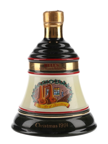 Bell's Christmas 1989 Ceramic Decanter Perth Winter 1895 75cl / 43%