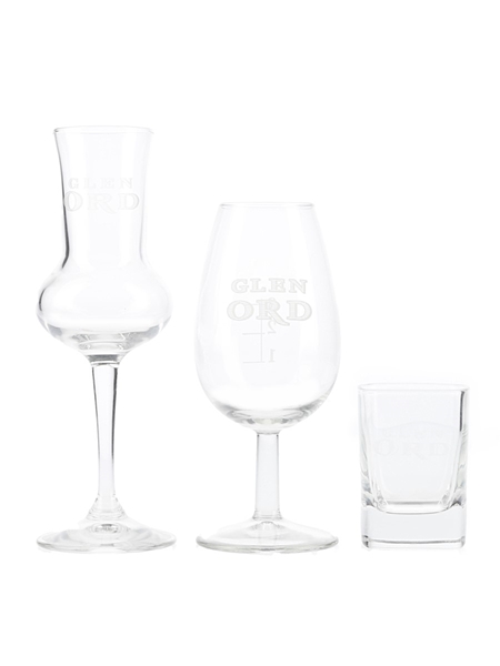 Glen Ord Whisky Glasses  