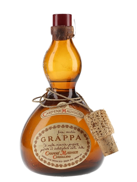 Carpene Malvolti Vecchia Grappa Bottled 1970s 75cl