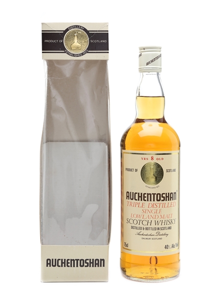 Auchentoshan 8 Year Old Bottled 1980s 75cl / 40%