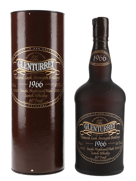 Glenturret 1966 Natural Cask Strength Bottled 1993 70cl / 45.7%