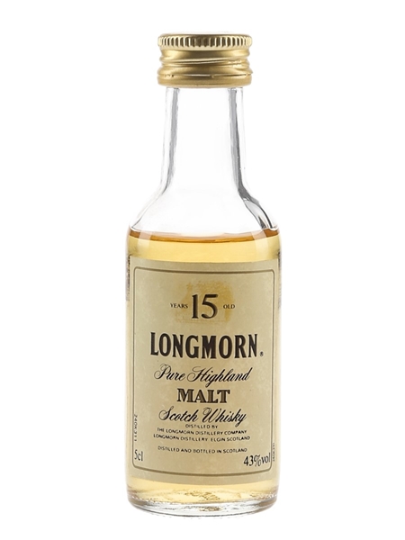 Longmorn 15 Year Old Bottled 1980s 5cl / 43%