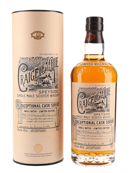 Craigellachie 1995 23 Year Old Batch Number CR0995 70cl / 46%