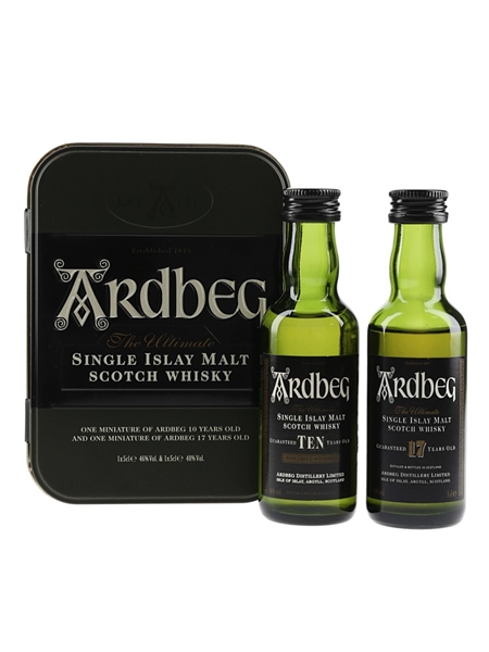 Ardbeg The Ultimate Set Bottled 2000 - 10 & 17 Year Old 2 x 5cl