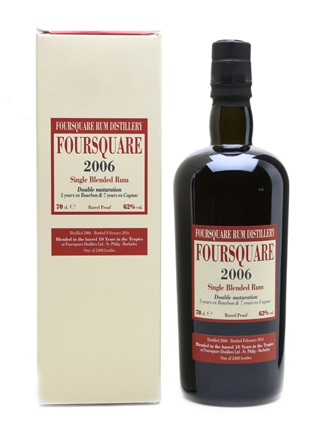 Foursquare 2006 Single Blended Rum 10 Year Old - Velier 70cl / 62%