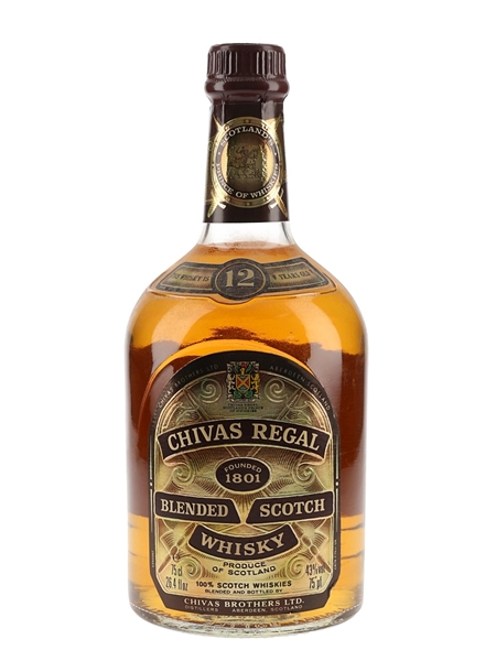 Chivas Regal 12 Year Old Bottled 1980s 75cl / 43%