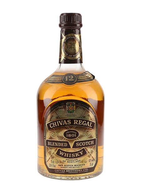 Chivas Regal 12 Year Old Bottled 1980s 75cl / 43%