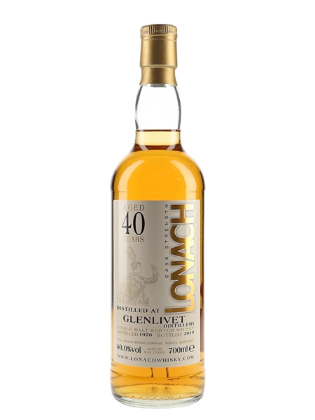 Glenlivet 1970 40 Year Old Bottled 2010 - Lonach 70cl / 40%