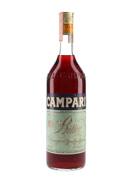 Campari Bitter Bottled 1970s 100cl / 25%