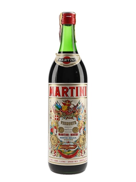 Martini Rosso Vermouth Bottled 1970s 100cl / 16.5%