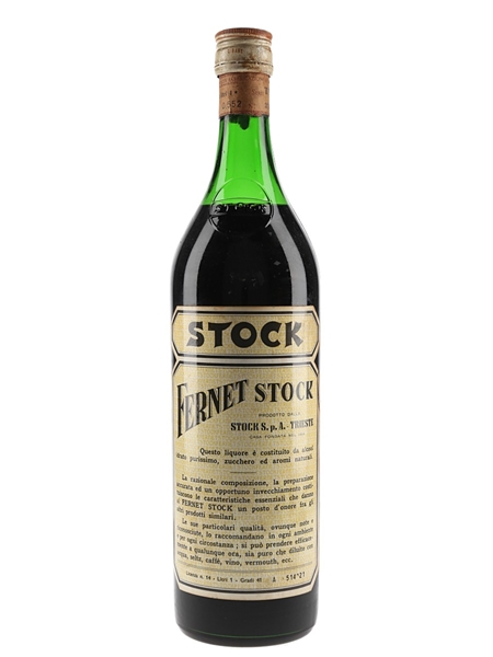 Stock Fernet Bottled 1960s 100cl / 41%