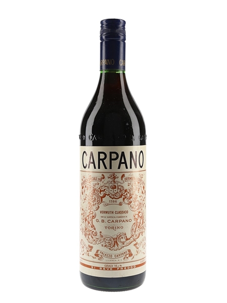 Carpano Vermouth Classico Bottled 1970s 100cl / 16.3%