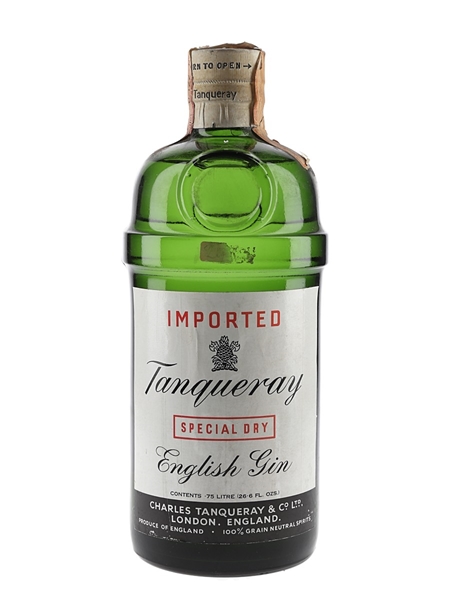 Tanqueray Special Dry Gin Bottled 1960s 75cl / 43%