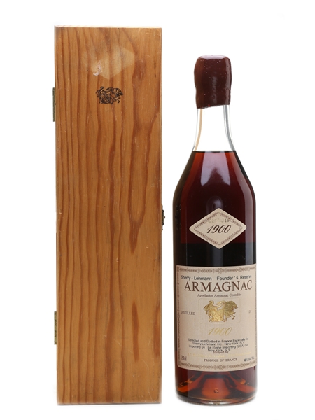 Chateau De Laubade 1900 Armagnac Sherry Lehman Inc. 75cl / 40%