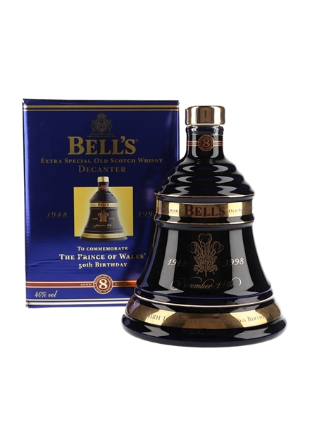 Bell's Ceramic Decanter The Prince Of Wales' 50th Birthday 70cl / 40%