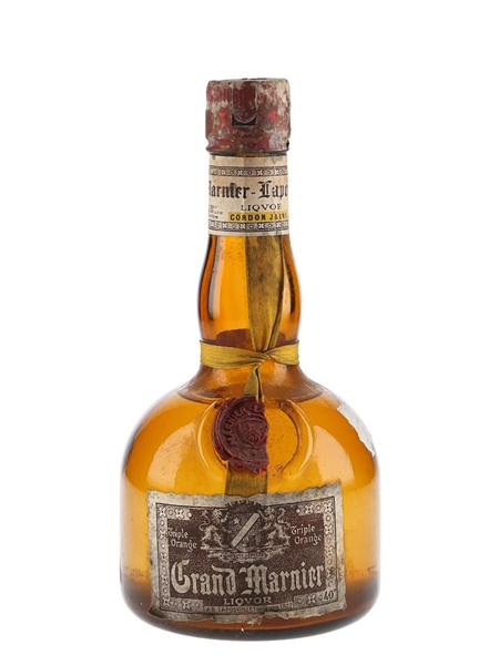 Grand Marnier Cordon Jaune Bottled 1960s 35cl / 40%