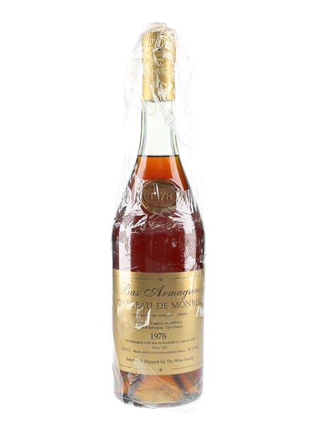 Chateau De Monbel Bas Armagnac 1978 Bottled 2000 - The Wine Society 70cl / 42%