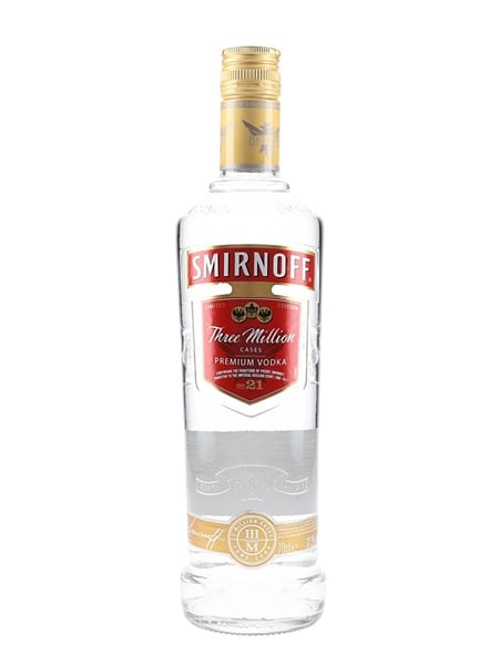 Smirnoff Three Million Cases Bottled 2008 70cl / 37.5%