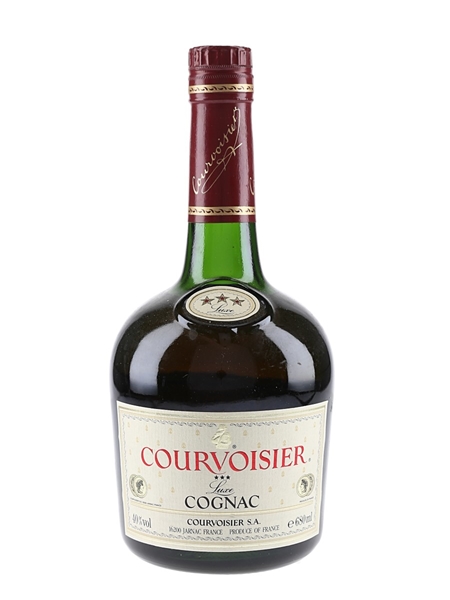 Courvoisier 3 Star Luxe Bottled 1980s-1990s 68cl / 40%