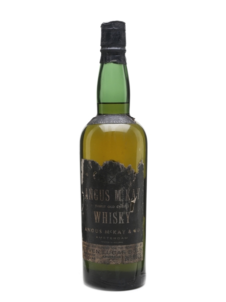 Angus McKay Finest Old Choice Whisky Bottled 1960s - Bols 75cl / 40%