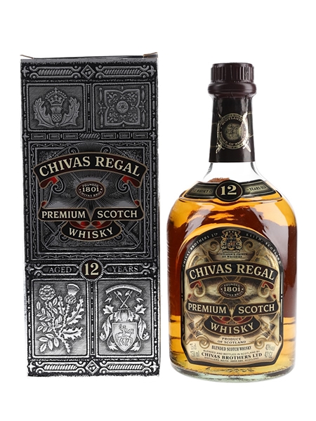 Chivas Regal 12 Year Old Bottled 1990s - Singapore Import 75cl / 43%