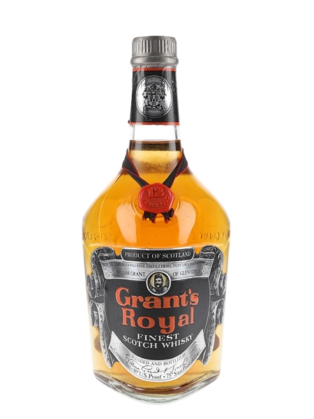 Grant's Royal 12 Year Old Bottled 1970s 75cl / 43%