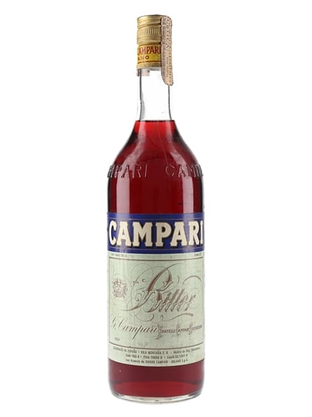 Campari Bitter Bottled 1980s - Spain 100cl / 25%