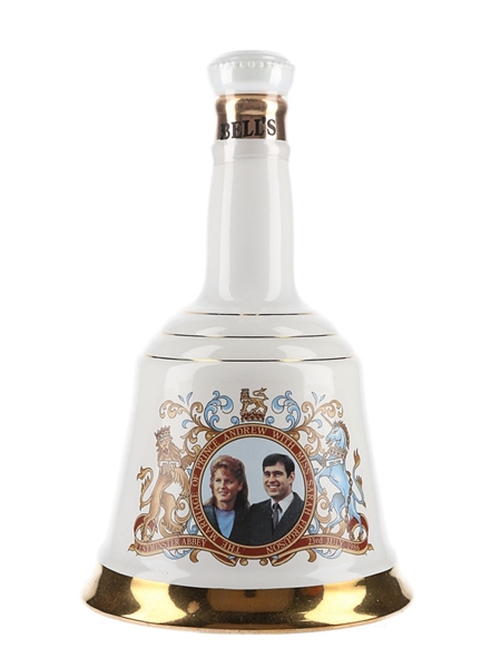 Bell's Ceramic Decanter Royal Wedding 1986 - Prince Andrew & Sarah Ferguson 75cl / 43%