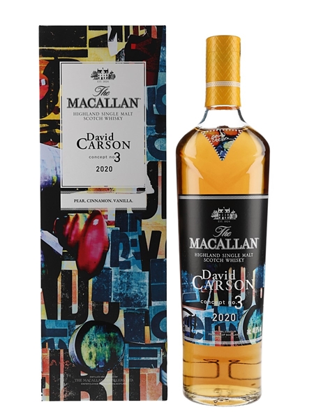 Macallan Concept Number 3 2020 Release - David Carson 70cl / 40.8%