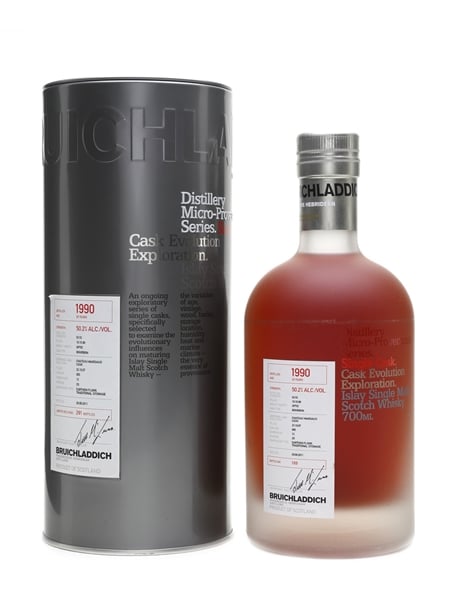 Bruichladdich 1990 Chateau Margaux Cask 20 Year Old 70cl / 50.2%