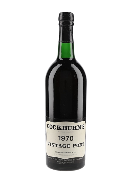 Cockburn's 1970 Vintage Port  75cl