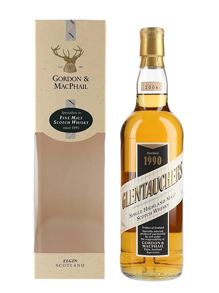 Glentauchers 1990 Bottled 2006 - Gordon & MacPhail 70cl / 40%