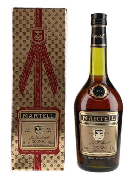 Martell 3 Star VS Bottled 1980s 68cl / 40%