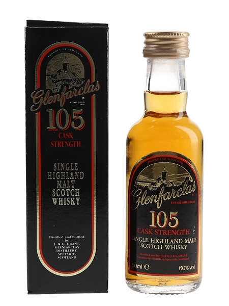 Glenfarclas 105 Cask Strength Bottled 1990s 5cl / 60%