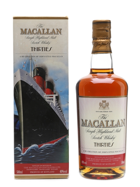 Macallan Travel Series Thirties  50cl / 40%