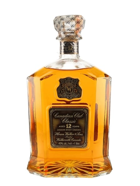 Canadian Club 12 Year Old 1979 Hiram Walker 100cl / 40%