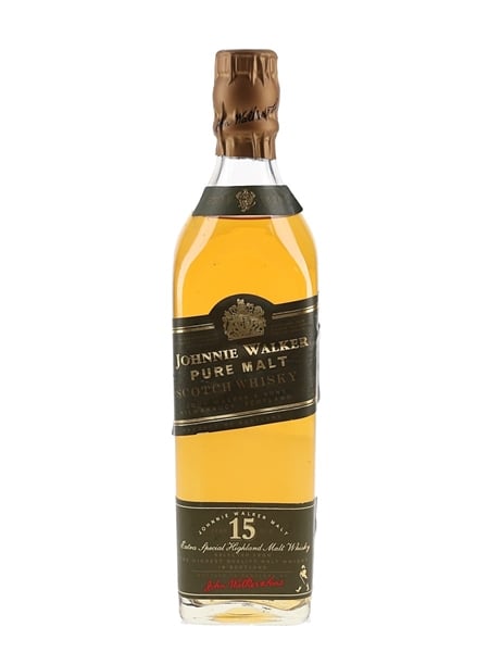 Johnnie Walker Pure Malt 15 Year Old Bottled 1990s 20cl / 43%