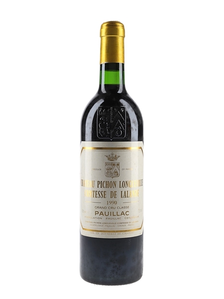 Chateau Pichon Longueville Comtesse De Lalande 1990 Grand Cru Classe - Pauillac 75cl / 12.5%