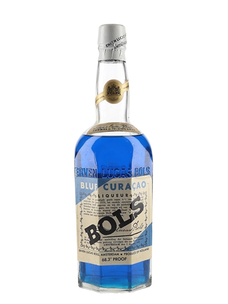 Bols Blue Curacao Bottled 1950s 50cl / 39%