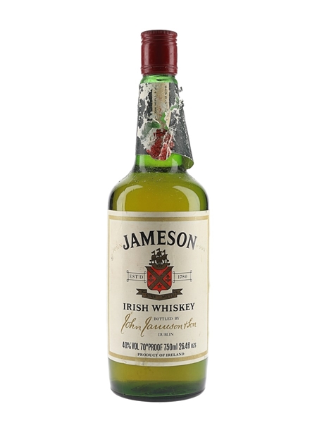 Jameson Irish Whiskey Bottled 1970s-1980s 75cl / 40%