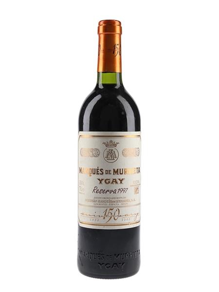 Marques De Murrieta Ygay 1997 Reserva  75cl / 13%