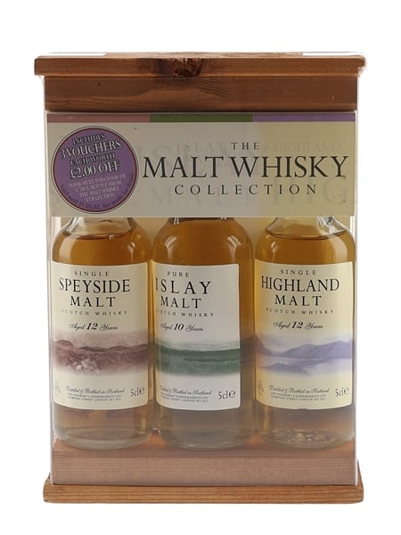 Malt Whisky Collection Sainsbury's Set 3 x 5cl / 40%