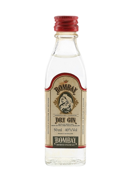 Bombay Dry Gin Bottled 1980s 5cl / 40%