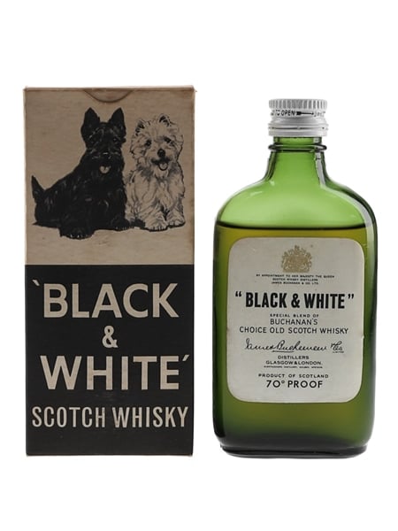 Black & White Bottled 1960s 5cl / 40%