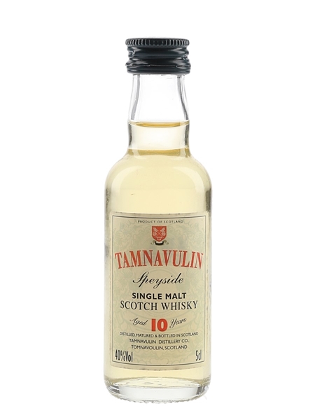 Tamnavulin 10 Year Old Bottled 1990s 5cl / 40%