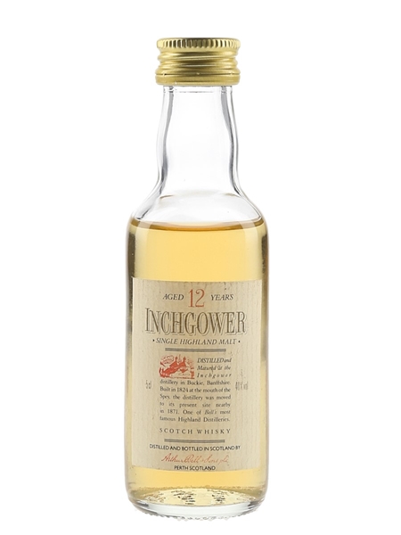 Inchgower 12 Year Old Bottled 1980s 5cl / 40%