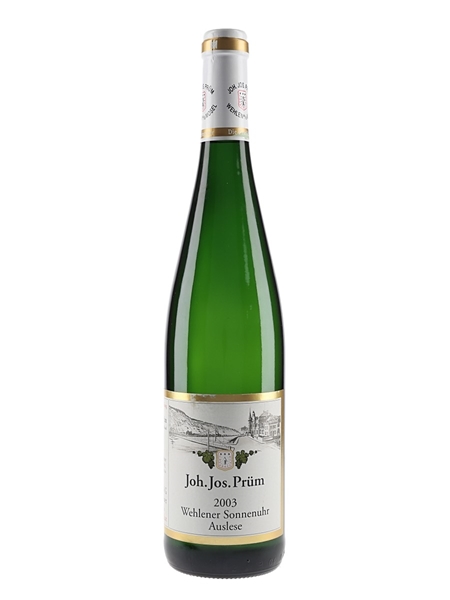 Wehlener Sonnenuhr Riesling Auslese 2003 Joh. Jos. Prum 75cl / 8%