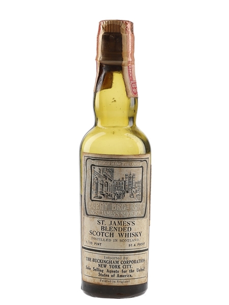 St James's Blended Scotch Bottled 1940s 4.7cl / 45.7%